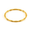 Stainless Steel Bamboo Retro Style Fashion Electroplated Bracelet