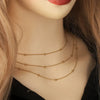 Stainless Steel Bead Chain Jewelry Accessories With Totem Pattern And Electroplating Process For Diy Necklace And Bracelet Making