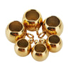 Stainless Steel Bead Earrings Accessories With Vacuum Electroplating And Welding Handmade Diy