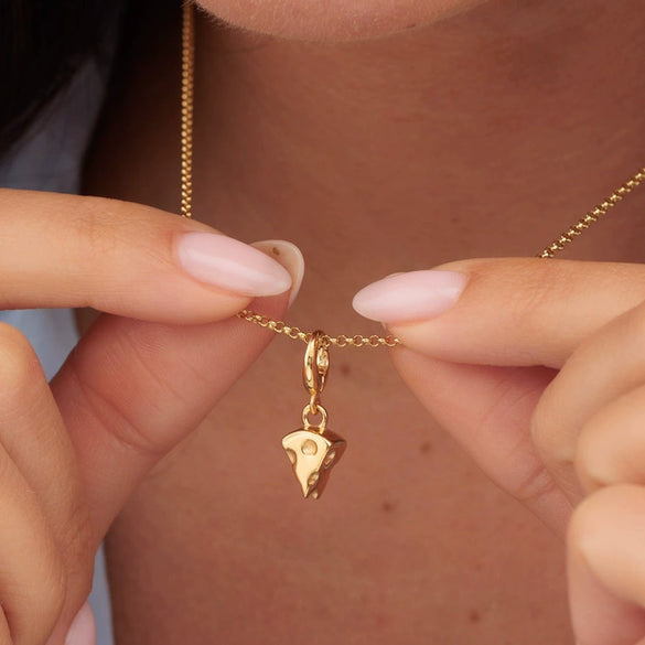 Stainless Steel Bear Pendant Electroplated 18K Gold Diy Pendant