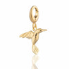Stainless Steel Bear Pendant Electroplated 18K Gold Diy Pendant