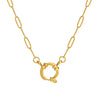 Stainless Steel Bear Pendant Electroplated 18K Gold Diy Pendant