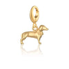 Stainless Steel Bear Pendant Electroplated 18K Gold Diy Pendant