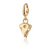 Stainless Steel Bear Pendant Electroplated 18K Gold Diy Pendant