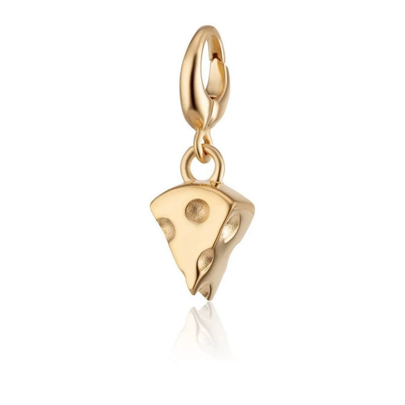 Stainless Steel Bear Pendant Electroplated 18K Gold Diy Pendant