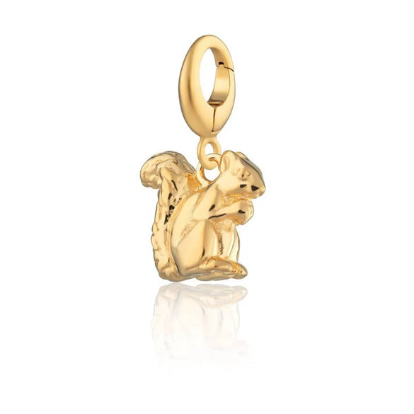 Stainless Steel Bear Pendant Electroplated 18K Gold Diy Pendant