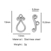 Stainless Steel Bee Pattern Electroplated Buckle Jewelry Accessories