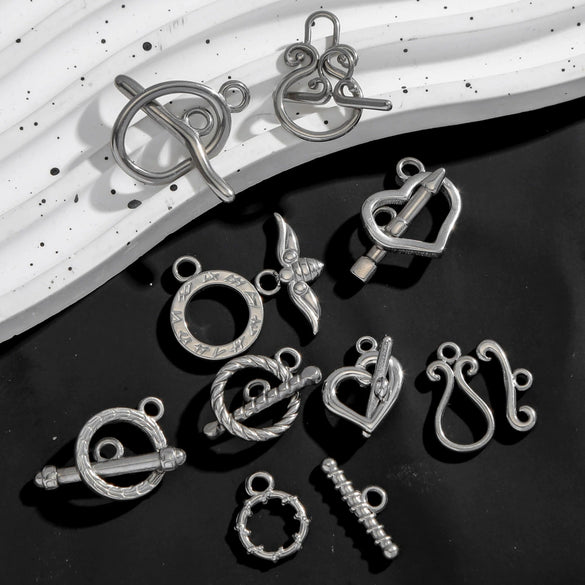 Stainless Steel Bee Pattern Electroplated Buckle Jewelry Accessories