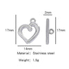 Stainless Steel Bee Pattern Electroplated Buckle Jewelry Accessories
