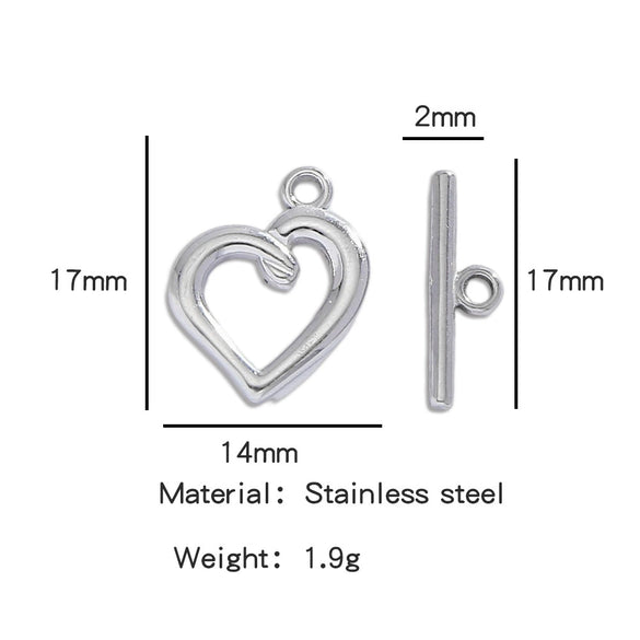 Stainless Steel Bee Pattern Electroplated Buckle Jewelry Accessories