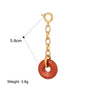 Stainless Steel Bikini Pendant Connection Buckle Jewelry Accessories With Electroplating Process