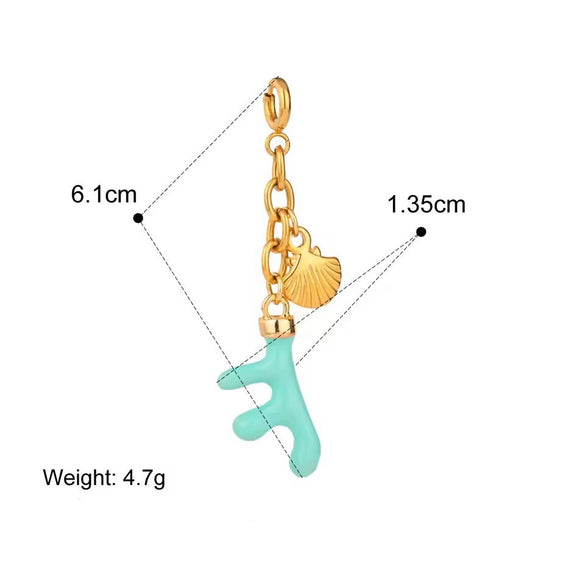 Stainless Steel Bikini Pendant Connection Buckle Jewelry Accessories With Electroplating Process