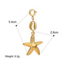 Stainless Steel Bikini Pendant Connection Buckle Jewelry Accessories With Electroplating Processing