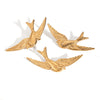 Stainless Steel Bird Pattern Electroplated Jewelry Earrings Hairpin