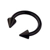 Stainless Steel Body Piercing Jewelry Cshaped Electroplated Unisex