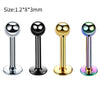 Stainless Steel Body Piercing Jewelry Cshaped Nose Ring Eyebrow Nail Lip Nail Electroplated Geometric Unisex