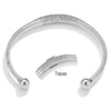 Stainless Steel Bohemian Adjustable Female Woven Bracelet With Electroplating