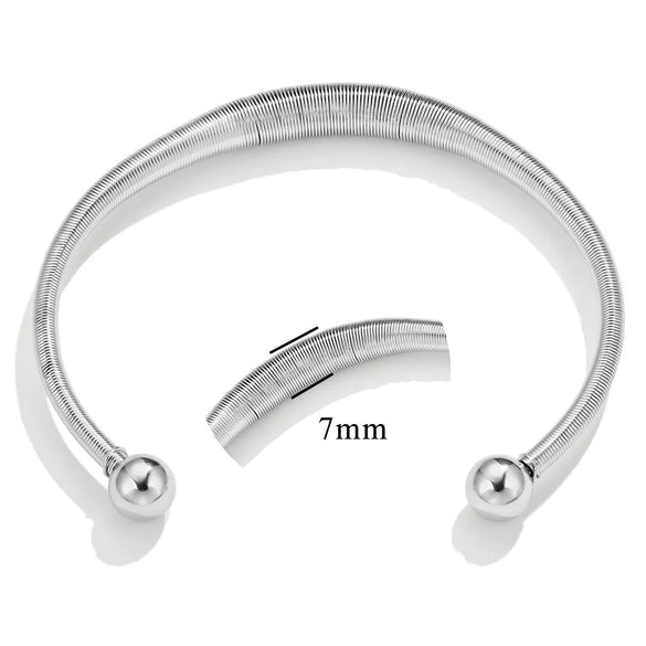 Stainless Steel Bohemian Adjustable Female Woven Bracelet With Electroplating