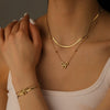Stainless Steel Bow Shape Bead Clip Anklet Jewelry
