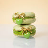Stainless Steel Bow Shaped Dripping Oil Earrings Jewelry For Women