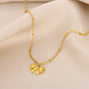Stainless Steel Bow Tie Necklace Jewelry