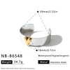 Stainless Steel Bracelet And Ring Set With Three Dimensional Heart Pattern Gold Tone Vacuum Plated Jewelry For Women