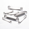 Stainless Steel Bracelet Connector Arc Curved Plate Pendant Jewelry Accessories Electroplated