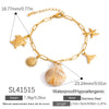 Stainless Steel Bracelet Electroplating Minimalist Style Jewelry For Women And Unisex