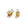 Stainless Steel Bracelet Necklace With Totem Pattern Gold Plated Electroplating Adjustable Positioning Beads