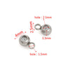 Stainless Steel Bracelet Necklace With Totem Pattern Gold Plated Electroplating Adjustable Positioning Beads
