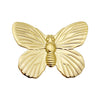 Stainless Steel Butterfly Ring Retro Luxury High End Jewelry With Animal Pattern And Electroplating Treatment For Women