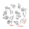 Stainless Steel Button Shape Handmade Diy Pendant Necklace Earrings Accessories With 18K Plated Electroplating Treatment