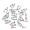 Stainless Steel Button Shape Handmade Diy Pendant Necklace Earrings Accessories With 18K Plated Electroplating Treatment