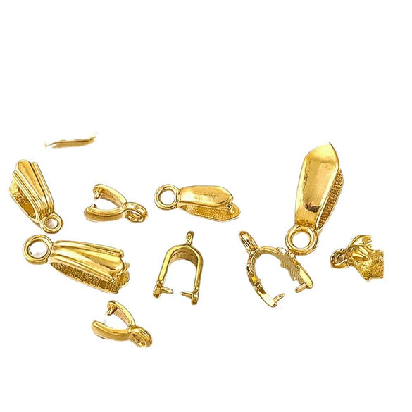 Stainless Steel Button Shape Handmade Diy Pendant Necklace Earrings Accessories With 18K Plated Electroplating Treatment