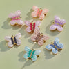 Stainless Steel Cartoon Butterfly Pendant Jewelry Accessories With Oil Dropping Enamel And Vacuum Gold Plated