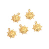Stainless Steel Casting Smiley Face Sun Moon Dragon Pattern Diy Pendant Necklace Handmade Accessories Electroplating