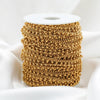 Stainless Steel Chain Jewelry Accessories For Bracelet Necklace Anklet Electroplating Handmade Diy