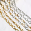 Stainless Steel Chain Jewelry Electroplated Diy Necklace Bracelet Accessories Handmade