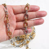 Stainless Steel Chain Jewelry Electroplated Diy Necklace Bracelet Accessories Handmade
