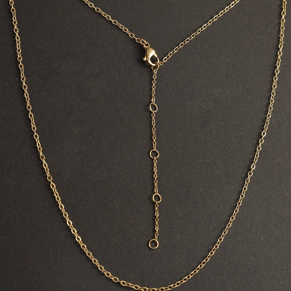 Stainless Steel Chain Necklace Furnace Electroplated Jewelry Accessories Diy Tail Chain Unisex Original Design