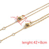 Stainless Steel Chain Necklace Furnace Electroplated Jewelry Accessories Diy Tail Chain Unisex Original Design