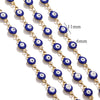 Stainless Steel Chain Oil Dropping Devil's Eyes Handmade Jewelry Diy Accessories