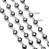 Stainless Steel Chain Oil Dropping Devil's Eyes Handmade Jewelry Diy Accessories
