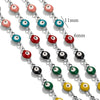 Stainless Steel Chain Oil Dropping Devil's Eyes Handmade Jewelry Diy Accessories