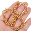 Stainless Steel Circle Nkshaped Handmade Electroplated Earrings Jewelry Accessories