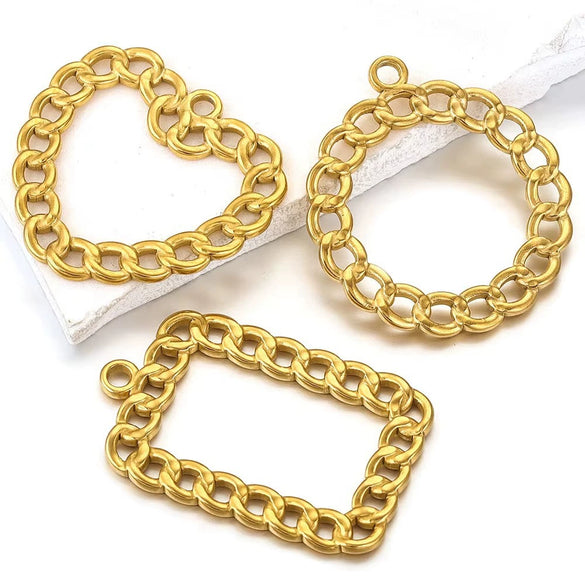 Stainless Steel Circle Nkshaped Handmade Electroplated Earrings Jewelry Accessories