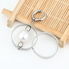 Stainless Steel Circular Ring Jewelry Handmade Diy Material With Mirror Polished Treatment For Men And Women