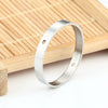 Stainless Steel Circular Ring Jewelry Handmade Diy Material With Mirror Polished Treatment For Men And Women