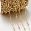 Stainless Steel Clip Bead Chain Tassel Chain Antique Headdress Hairpin Material Electroplated Diy Jewelry Accessories
