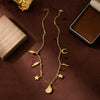 Stainless Steel Conch Turtle Necklace Pendant Furnace Vacuum Plated 18K Gold Color Preservation Summer Beach Style